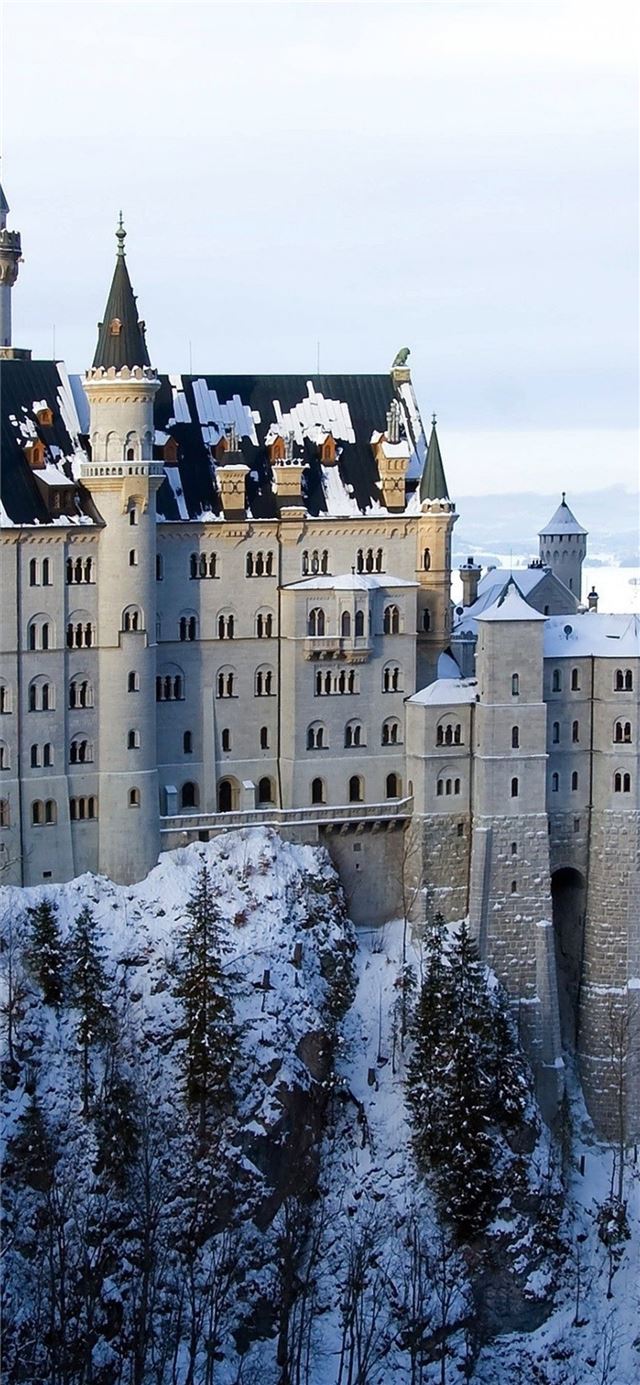 1125x2436 Neuschwanstein Castle - bavaria iPhone 11 Wallpaper