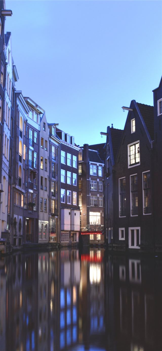 1125x2436 amsterdam netherlands buildings - netherlands iPhone 11 Wallpaper