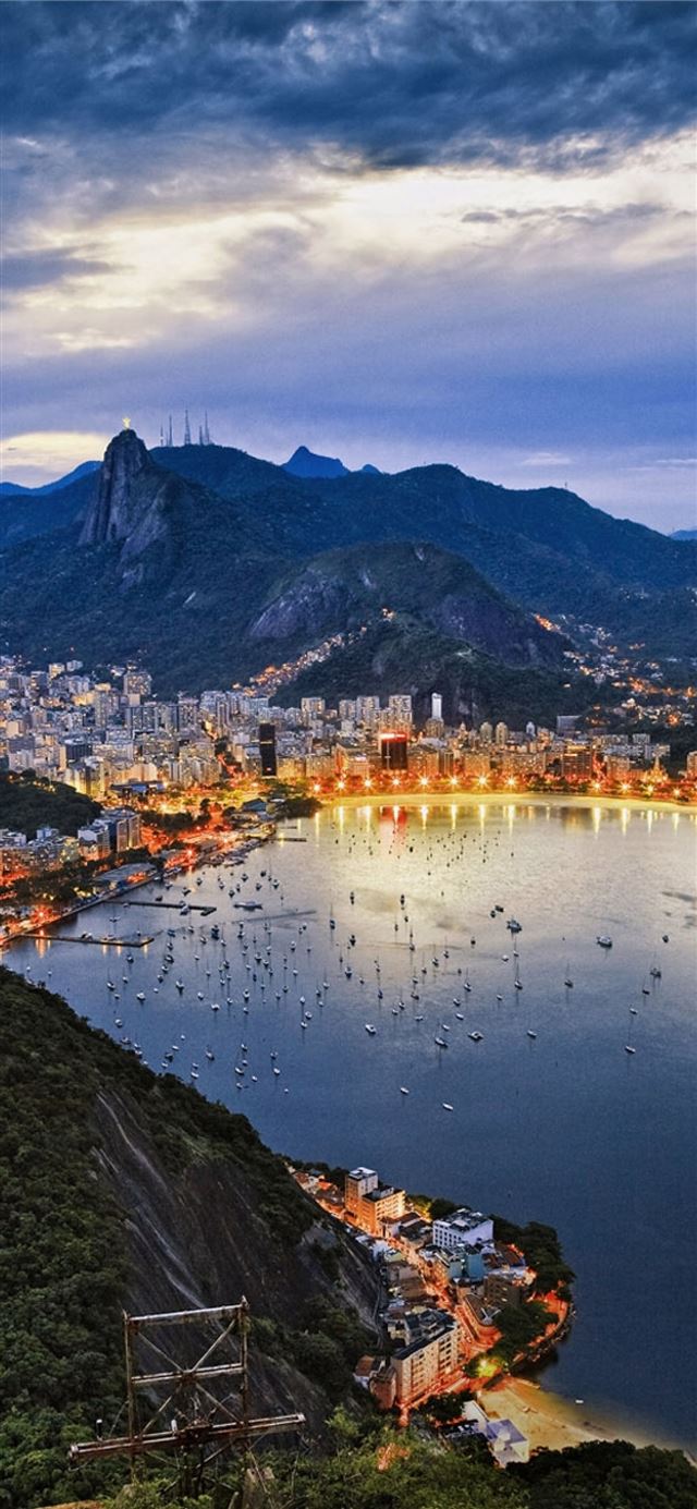 1125x2436 brazil rio de janeiro guanabara Sony Xperia X XZ Z... - rio de janeiro iPhone 11 Wallpaper