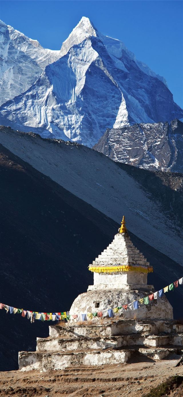 1125x2436 Lake Manasarovar - tibet iPhone 11 Wallpaper