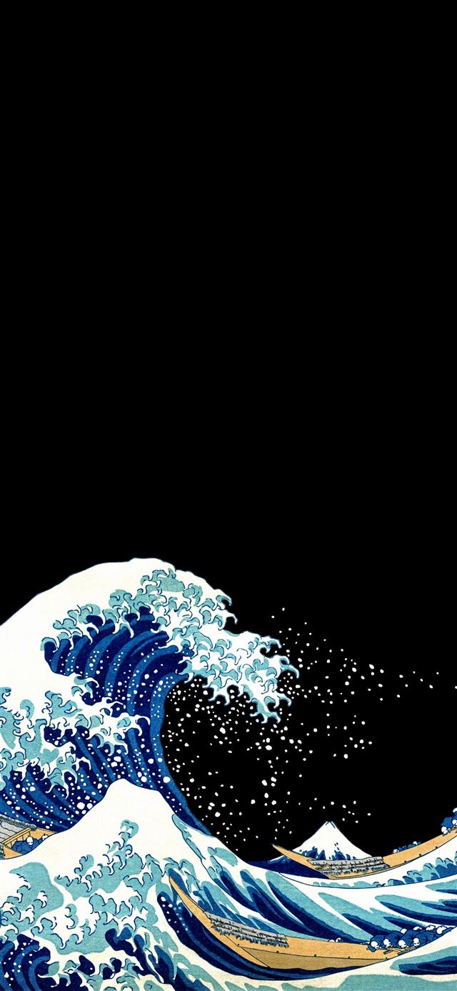 1125x2436 The Wave -  iPhone 11 Wallpaper
