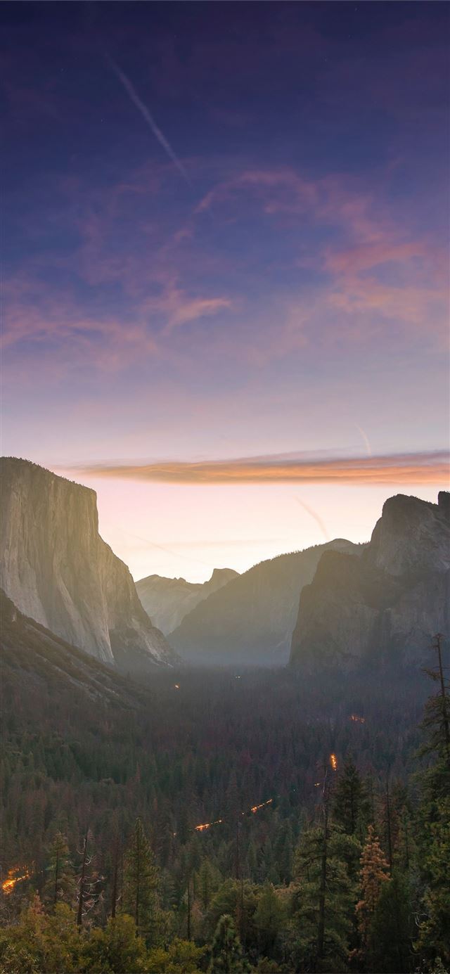 1125x2436 yosemite valley nature mountains - yosemite valley iPhone 11 Wallpaper