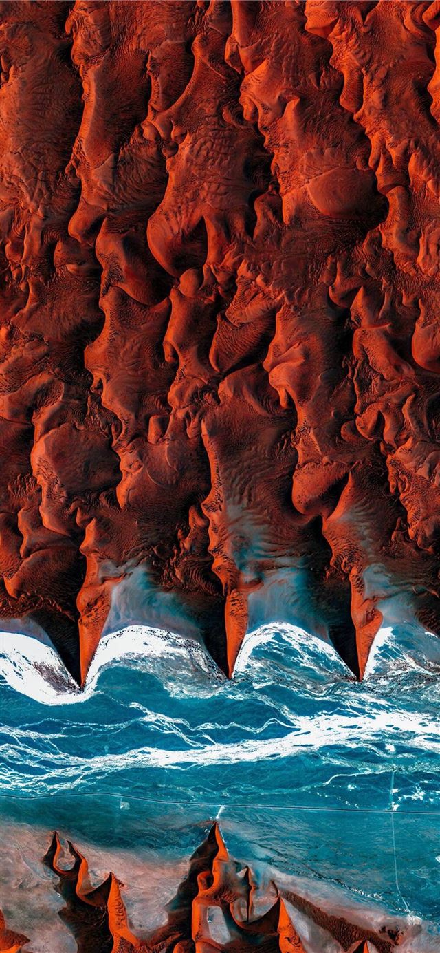 1125x2436 Namib Desert - southwestern africa iPhone 11 Wallpaper