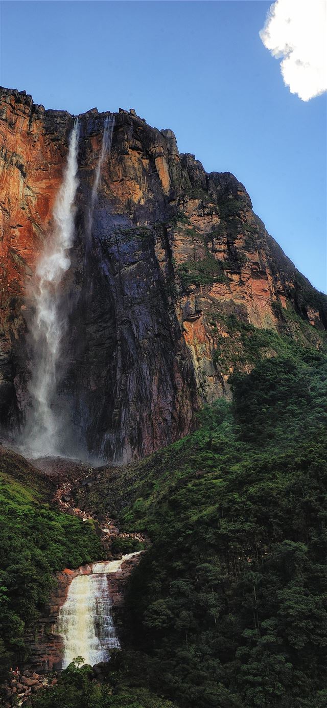 1125x2436 Angel Falls Cave - venezuela iPhone 11 Wallpaper