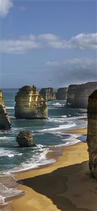 great cliffs the twelve apostles wallpaper