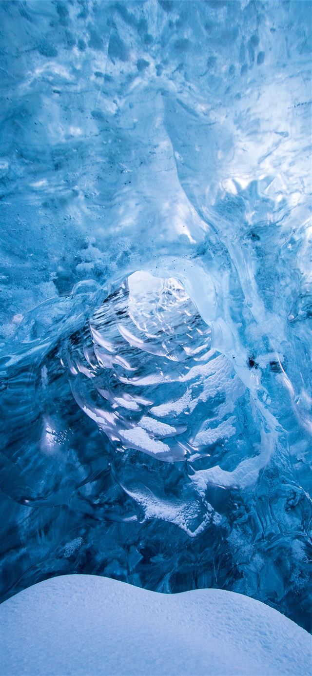 1125x2436 Vatnajokull Ice Caves -  iPhone 11 Wallpaper