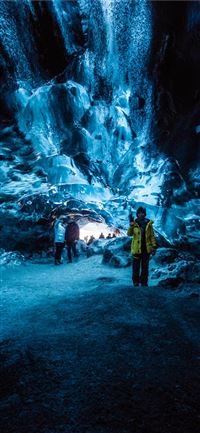 Vatnajokull Ice Caves wallpaper