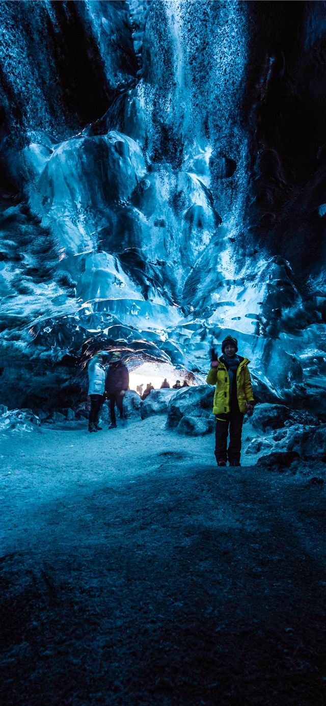 1125x2436 Vatnajokull Ice Caves - vatnajokull ice caves iPhone 11 Wallpaper