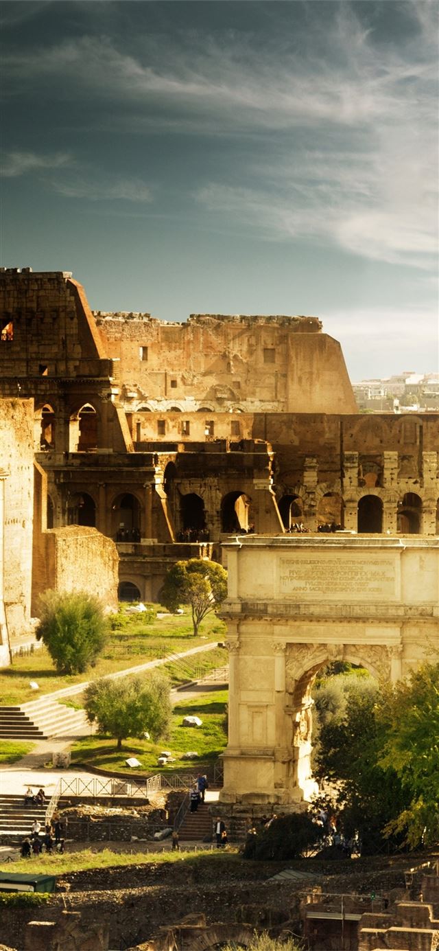 1125x2436 Colosseum of Rome - colosseum of rome iPhone 11 Wallpaper