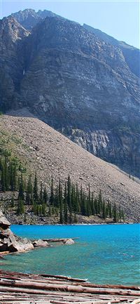 moraine lake canada alberta Sony Xperia X XZ Z5 wallpaper