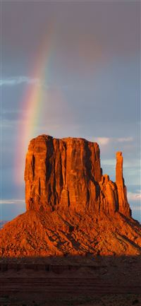 Rainbow Mountains wallpaper