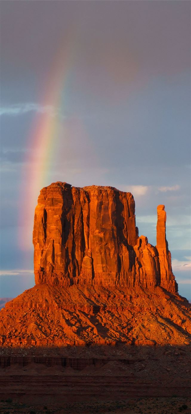 1125x2436 Rainbow Mountains - china iPhone 11 Wallpaper