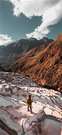 Rainbow Mountains wallpaper
