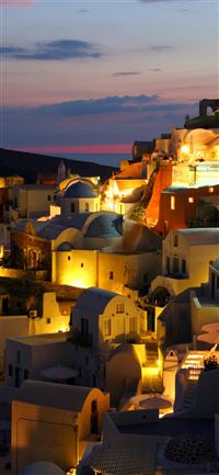 santorini greece free image wallpaper