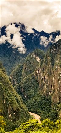 Andes mountains of Peru near Machu Picchu OC  wallpaper