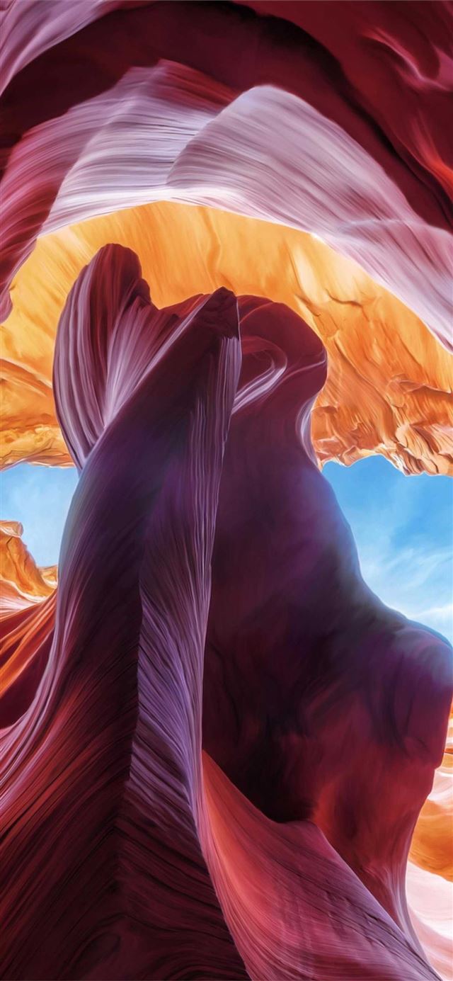 1125x2436 Antelope Canyon 4K HD  - antelope canyon iPhone 11 Wallpaper