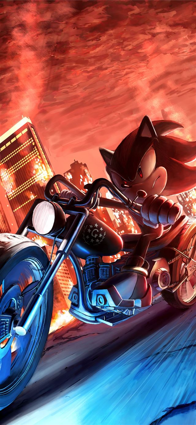 1125x2436 sonic shadow the hedgehog 4k - 2019 movies iPhone 11 Wallpaper