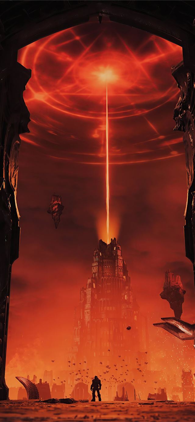 1125x2436 doom eternal video game 4k - 2020 games iPhone 11 Wallpaper