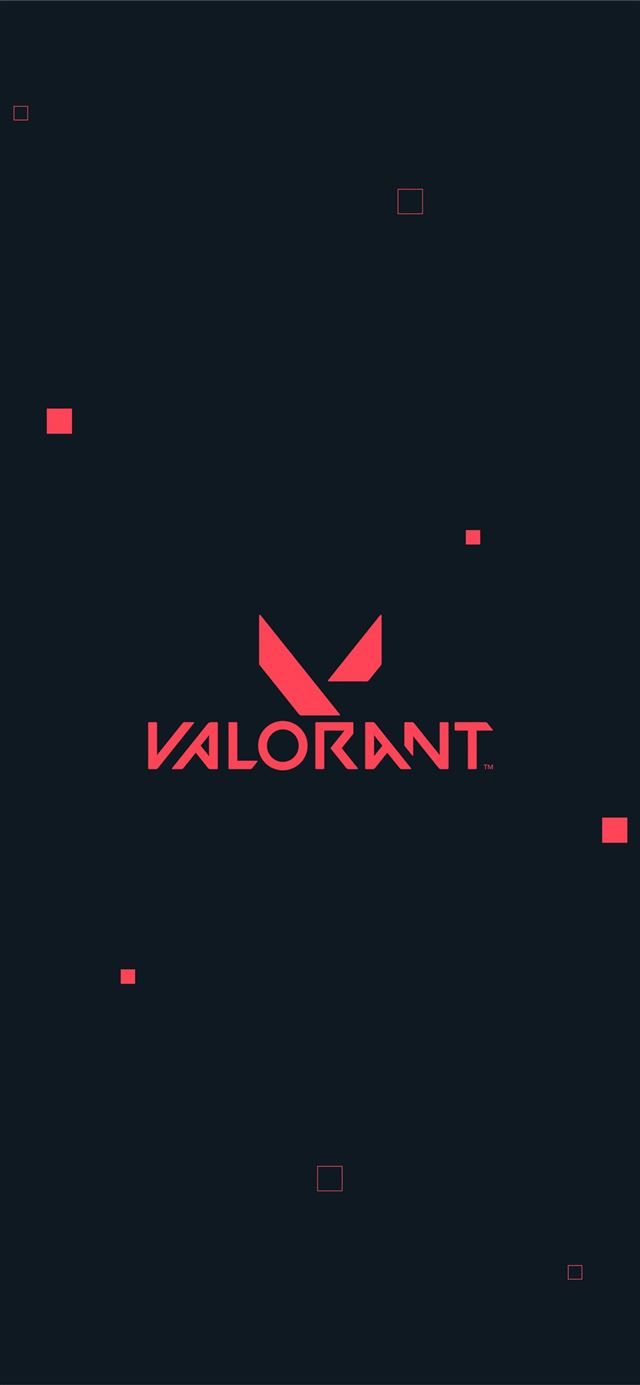 1125x2436 valorant logo 4k -  iPhone 11 Wallpaper