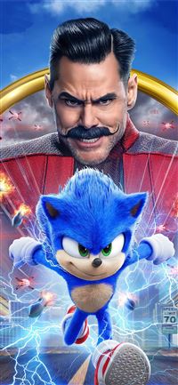 sonic the hedgehog 2020 movie iPhone 11 wallpaper