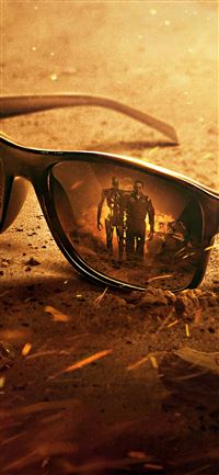 terminator dark fate imax poster wallpaper