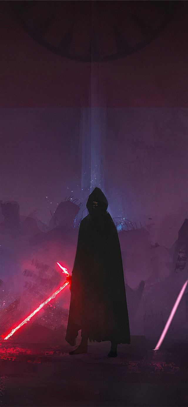 1125x2436 kylo renfan art 4k - kylo ren iPhone 11 Wallpaper