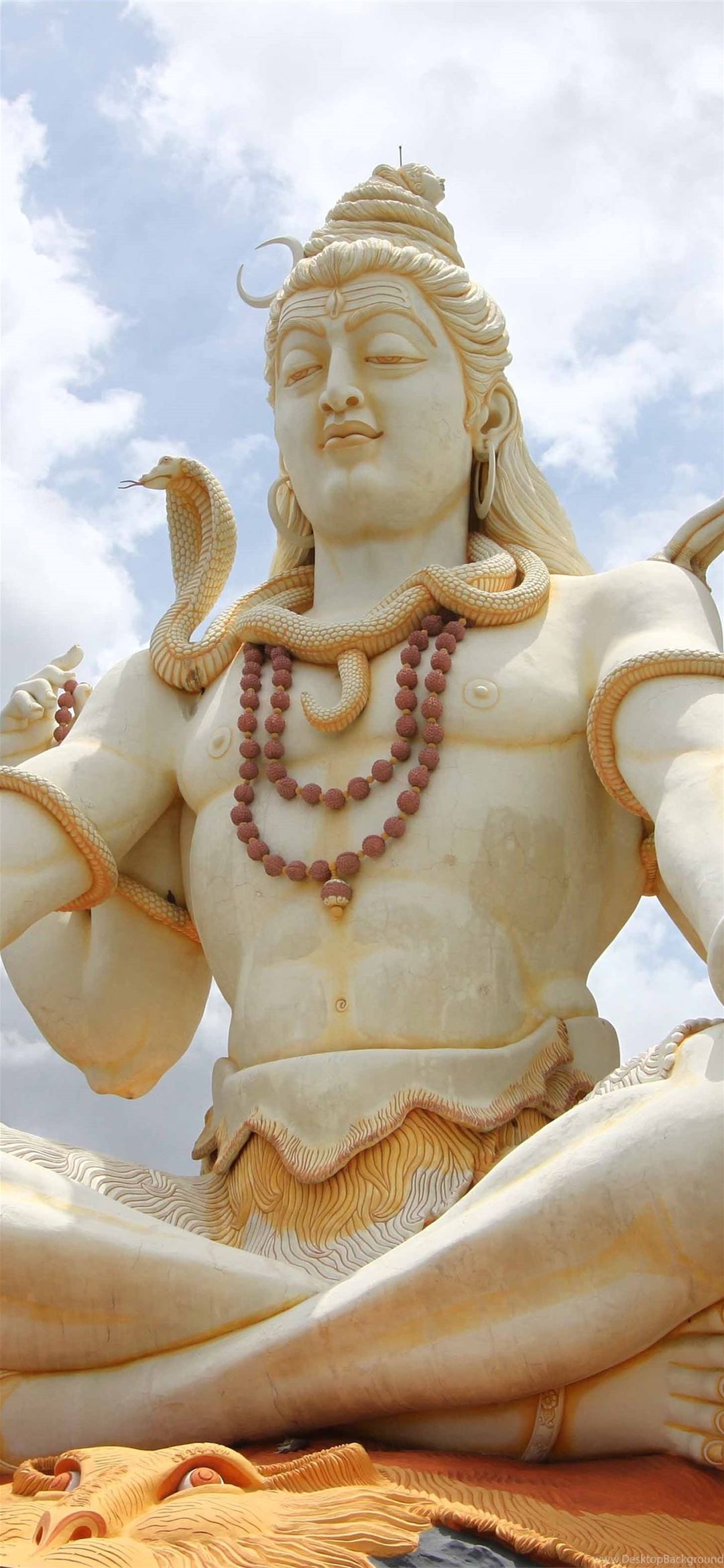Hindu God Lord Shiva Big Idol Hd Desktop Backgroun... iPhone Wallpapers  Free Download