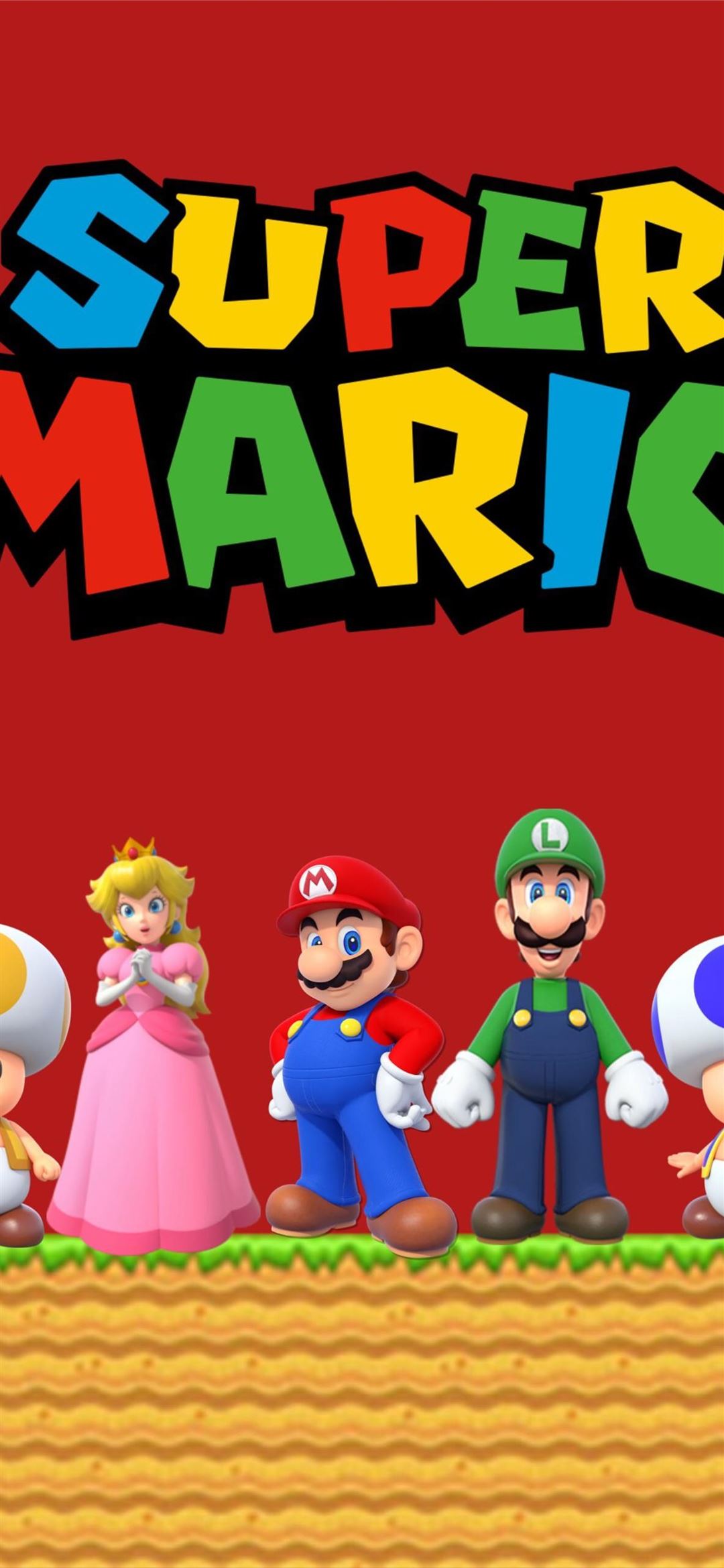 The Super Mario Bros Movie Poster 4K Wallpaper iPhone HD Phone 2531j