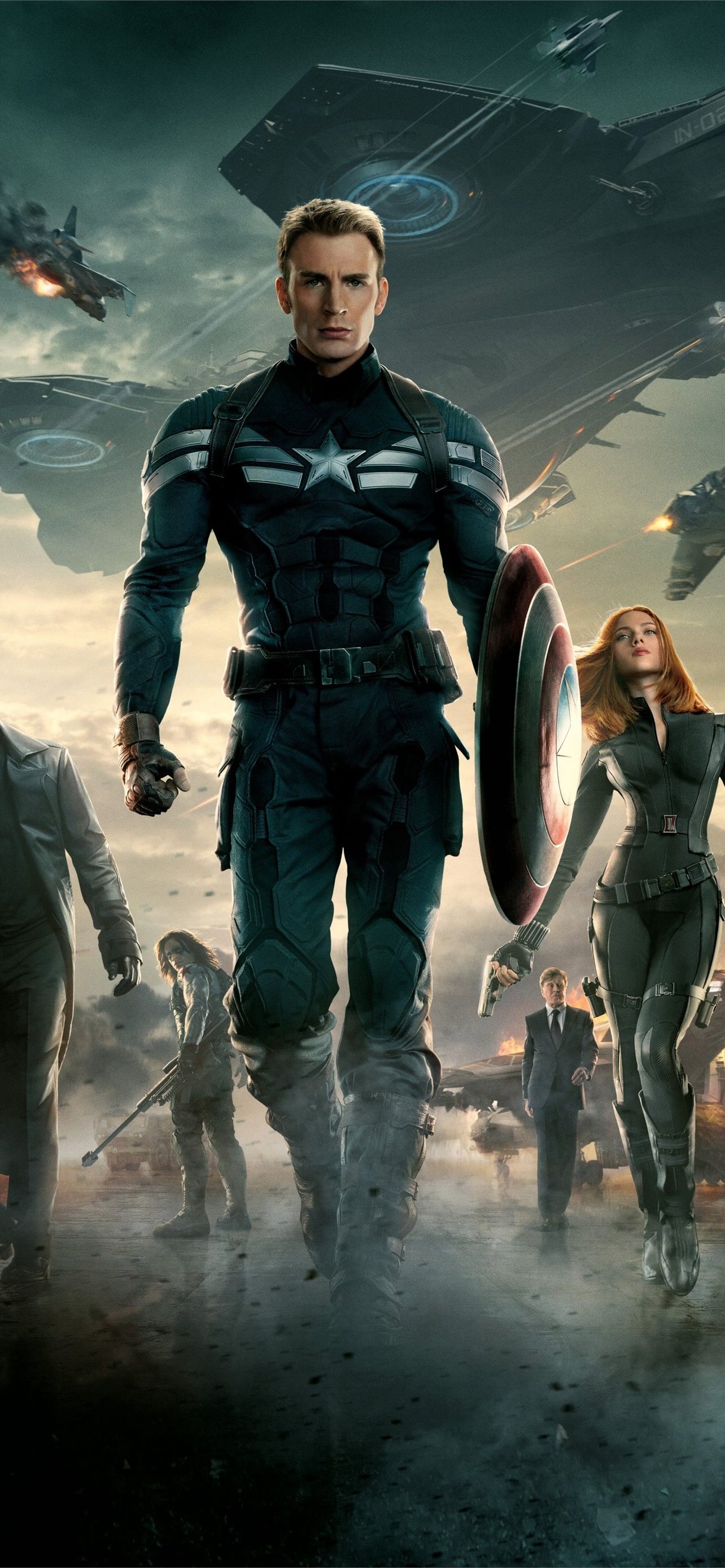Captain America Screensaver posted by Zoey Anderso... iPhone wallpaper 