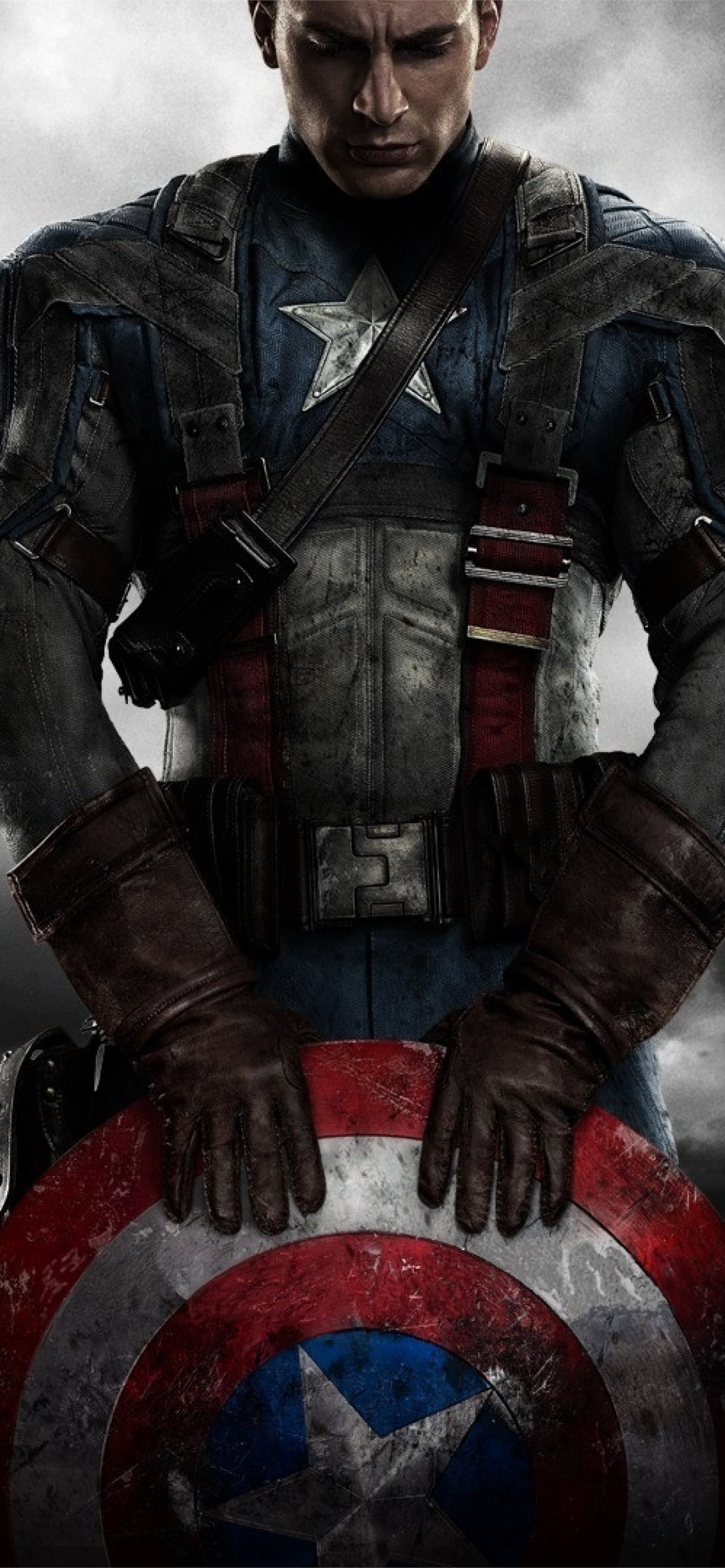 Captain America First Avenger posted by Zoey Tremb... iPhone wallpaper 