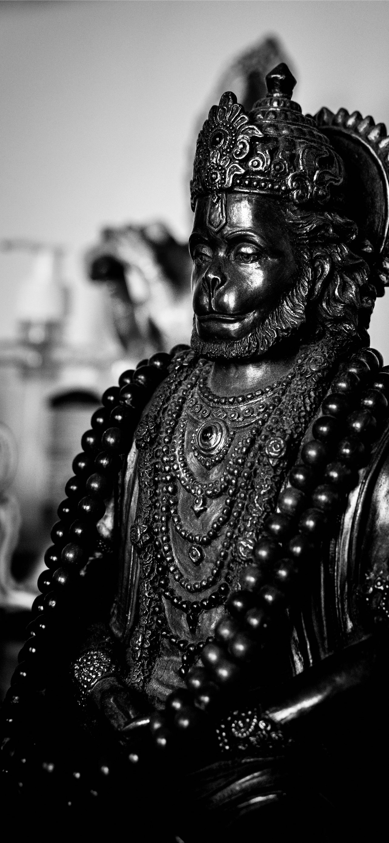 God Hanuman Idol Photo iPhone wallpaper 