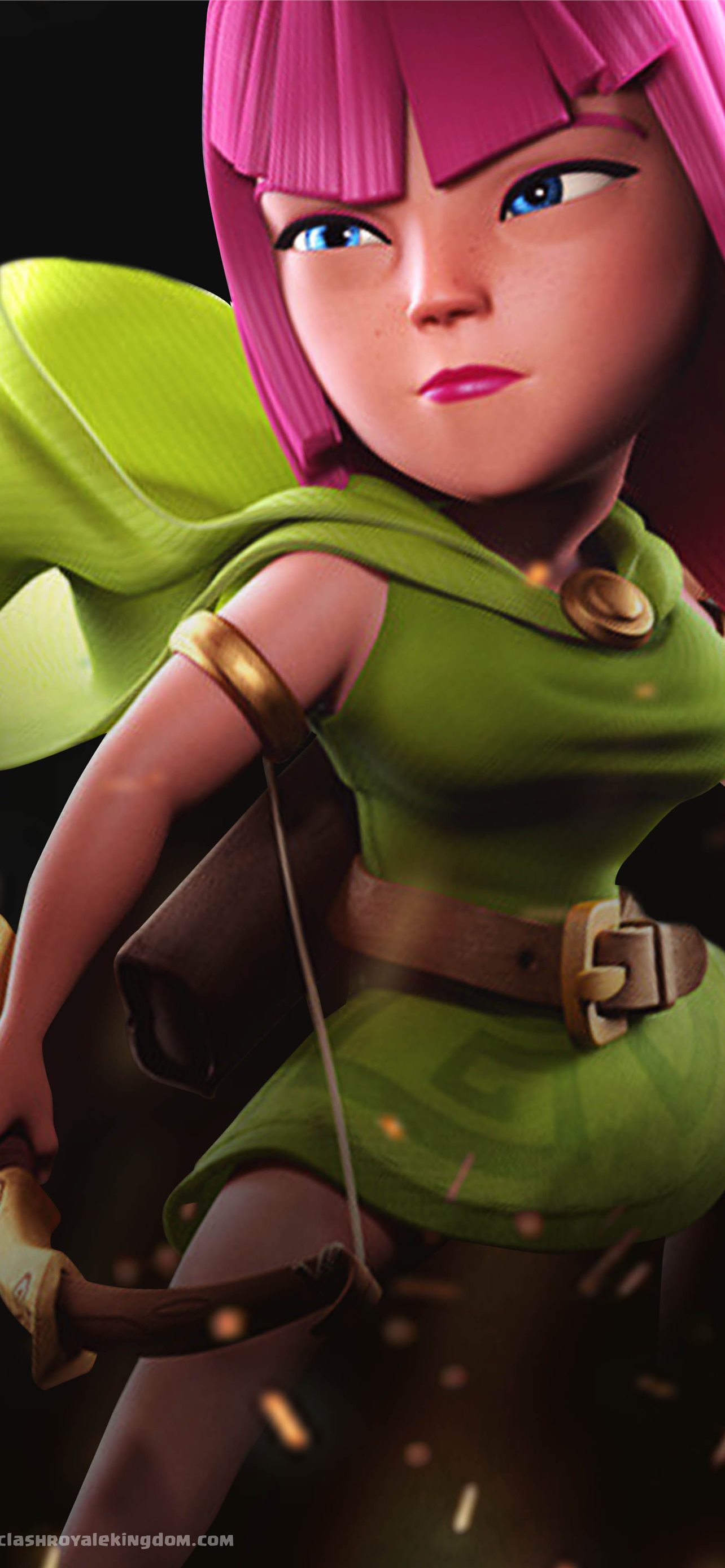 Clash Of Clans Archer Cave iPhone wallpaper 