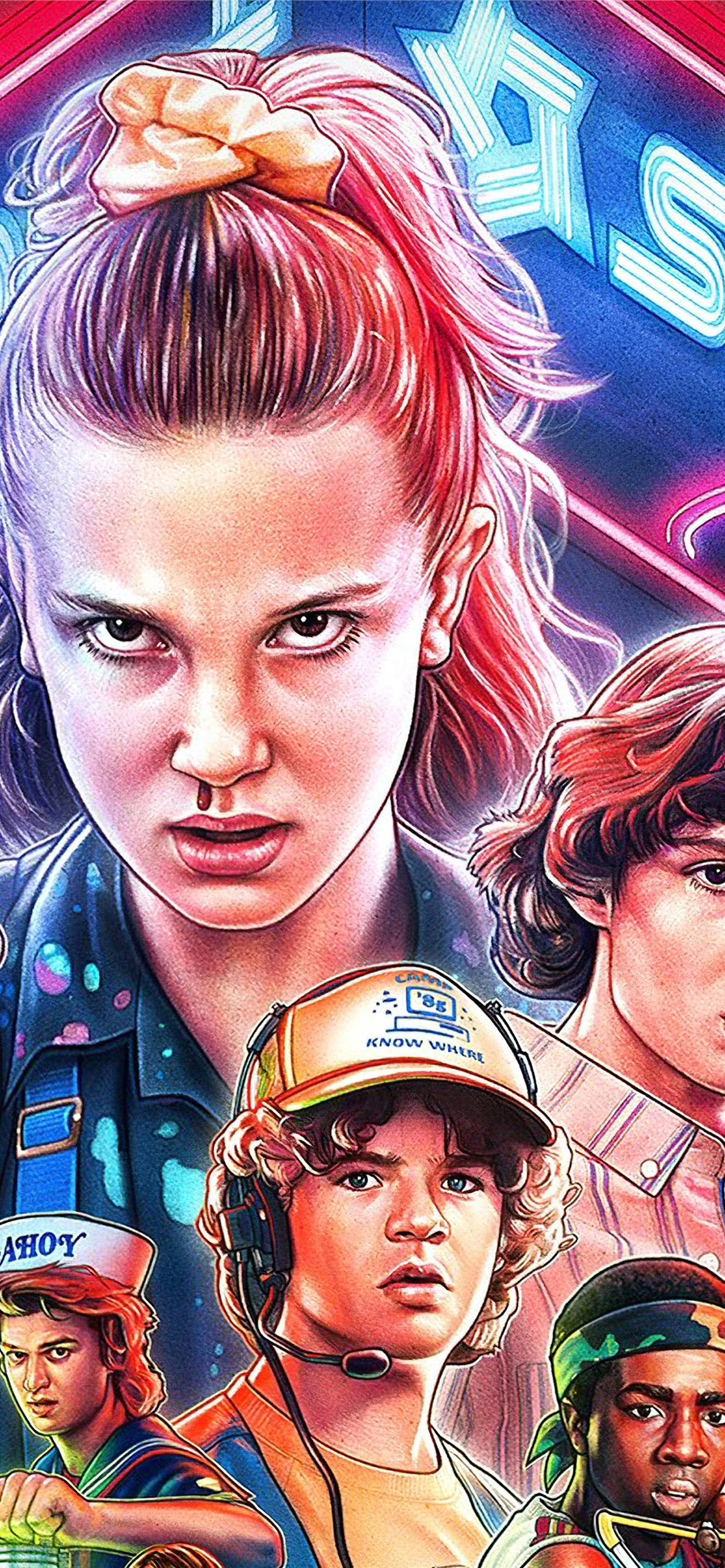 stranger-things-season-3-poster-characters-8k-iphone-wallpapers-free