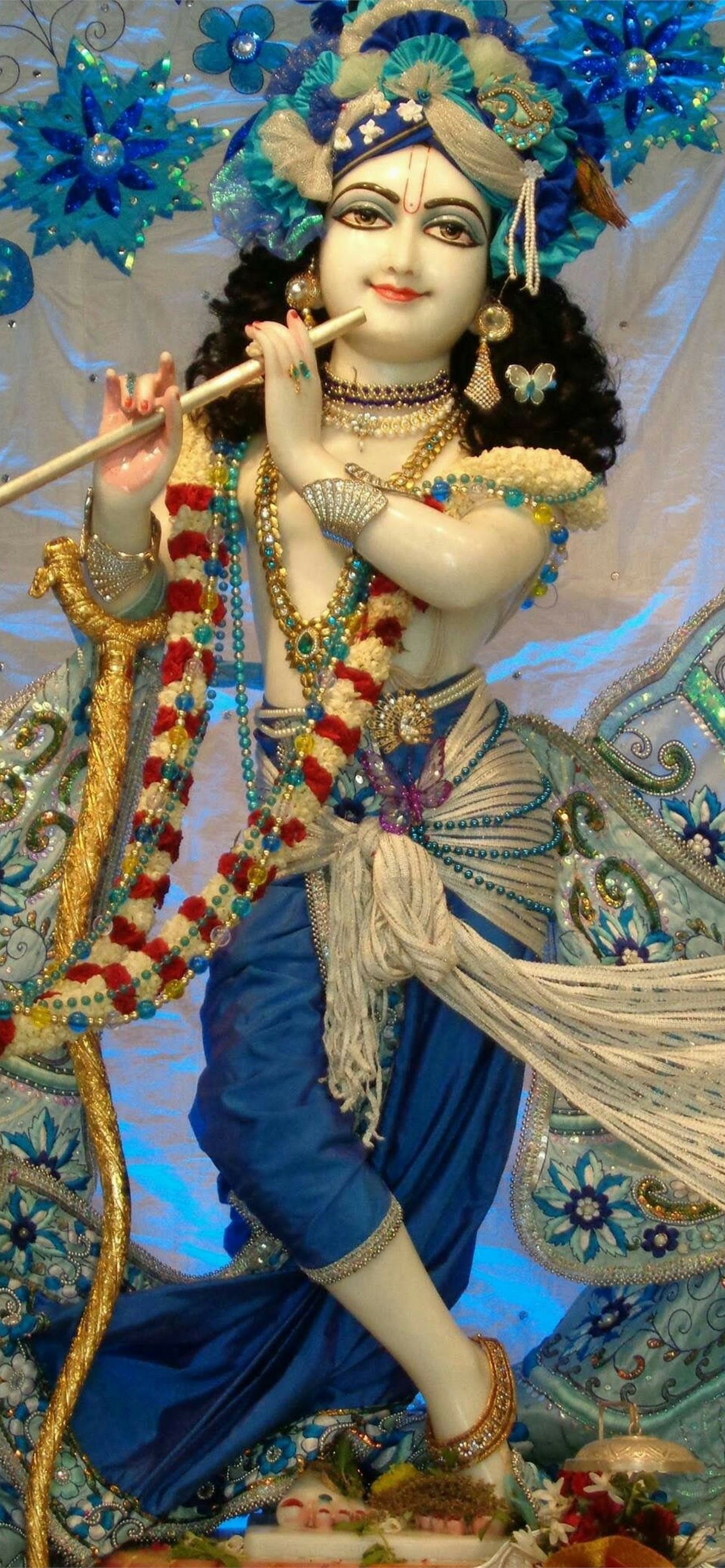  Lord Krishna Painting iPhone Wallpaper HD  MyGodImages