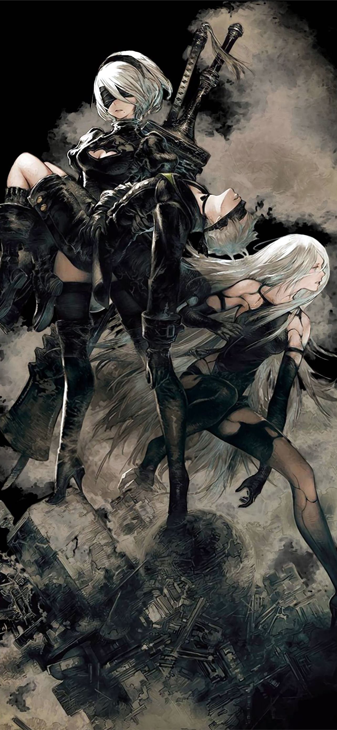 Nier Automata イリヤ 2B Nier Automata HD phone wallpaper  Peakpx