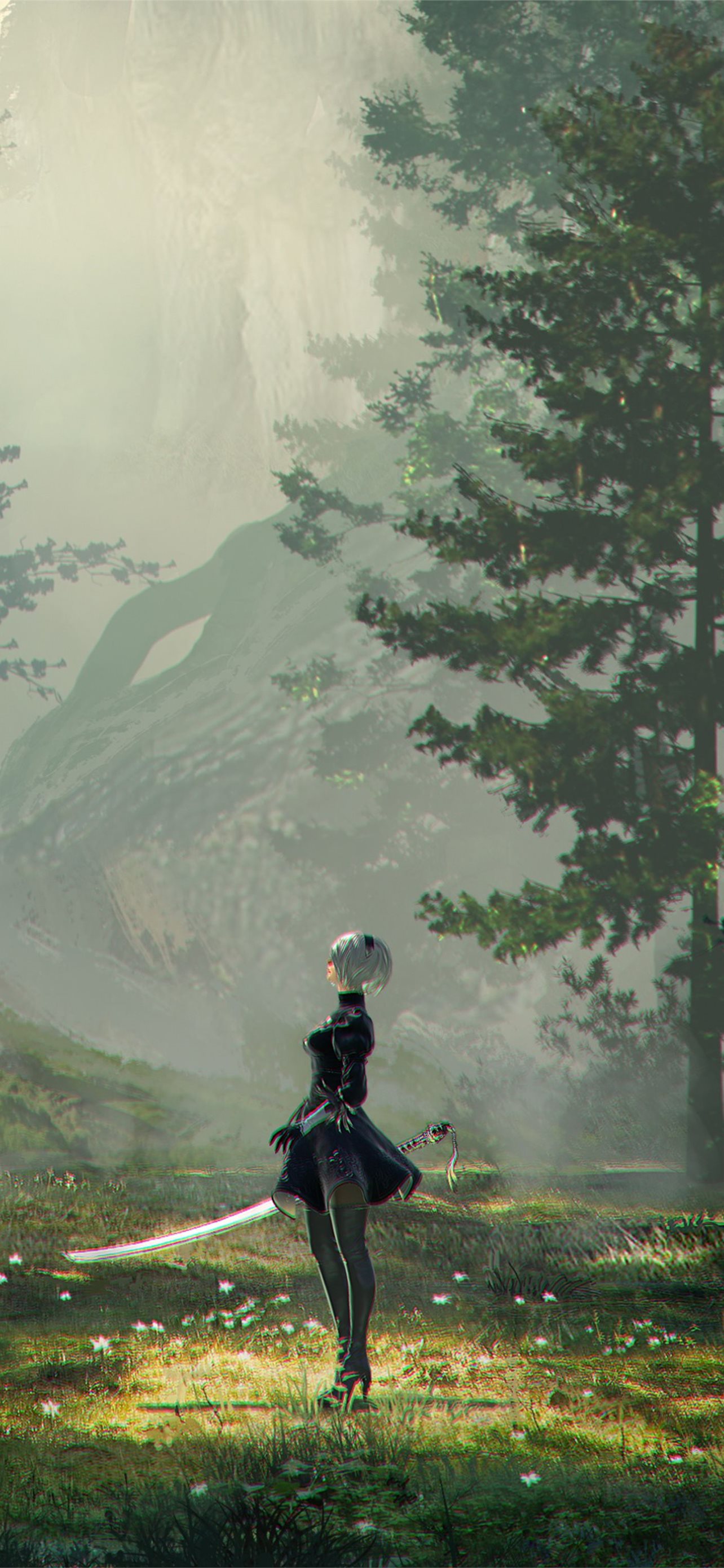 2B NieR:Automata Anime 4K Wallpaper iPhone HD Phone #2700i