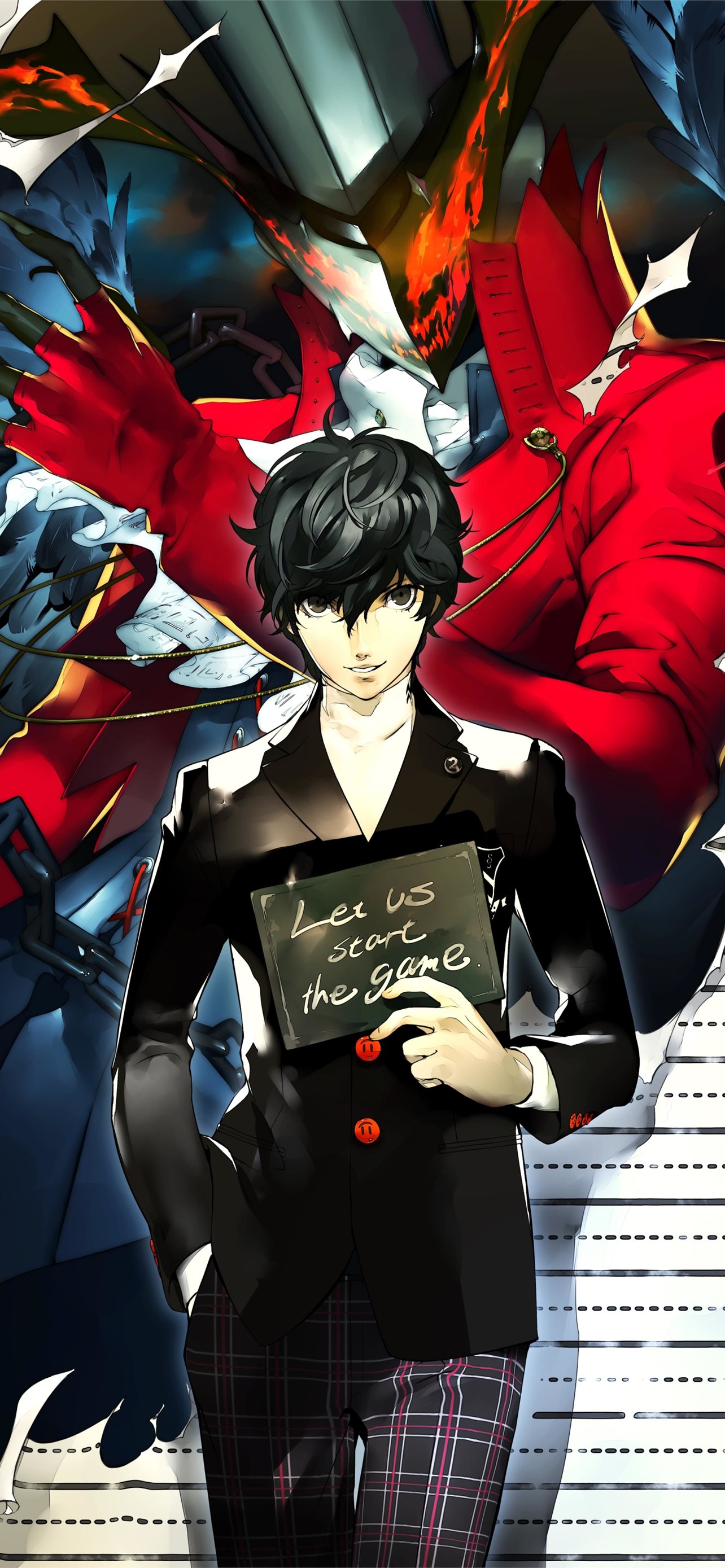 1280x2120 Protagoinst Persona 5 4k iPhone 6 HD 4k Wallpapers Images  Backgrounds Photos and Pictures