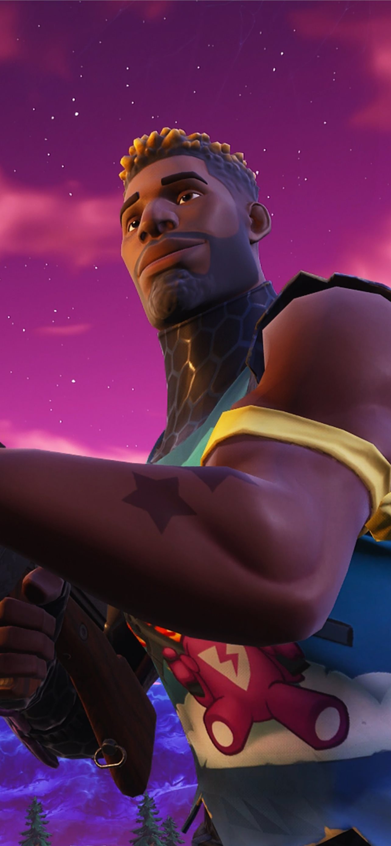 Fortnite Battle Royale 4K Phone iPhone Wallpaper #9711b