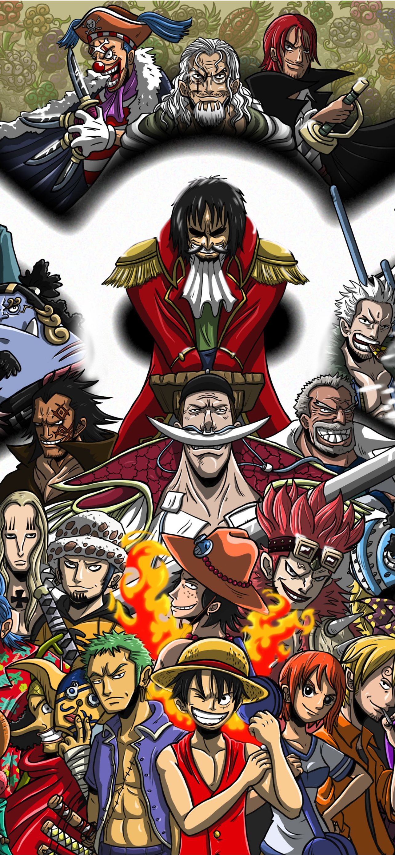 Wallpaper One Piece Gold D Roger Anime One Piece Id 720150 M