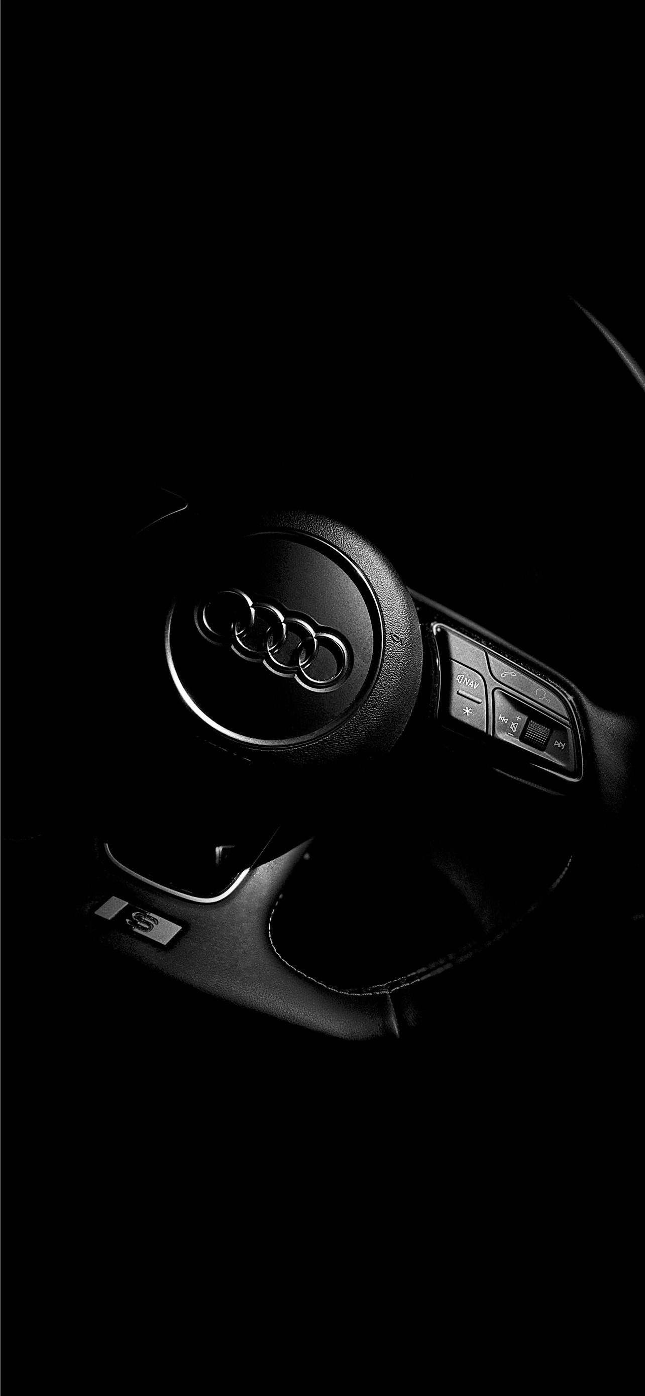 Audi Black Logo HD Wallpaper - Car Wallpapers