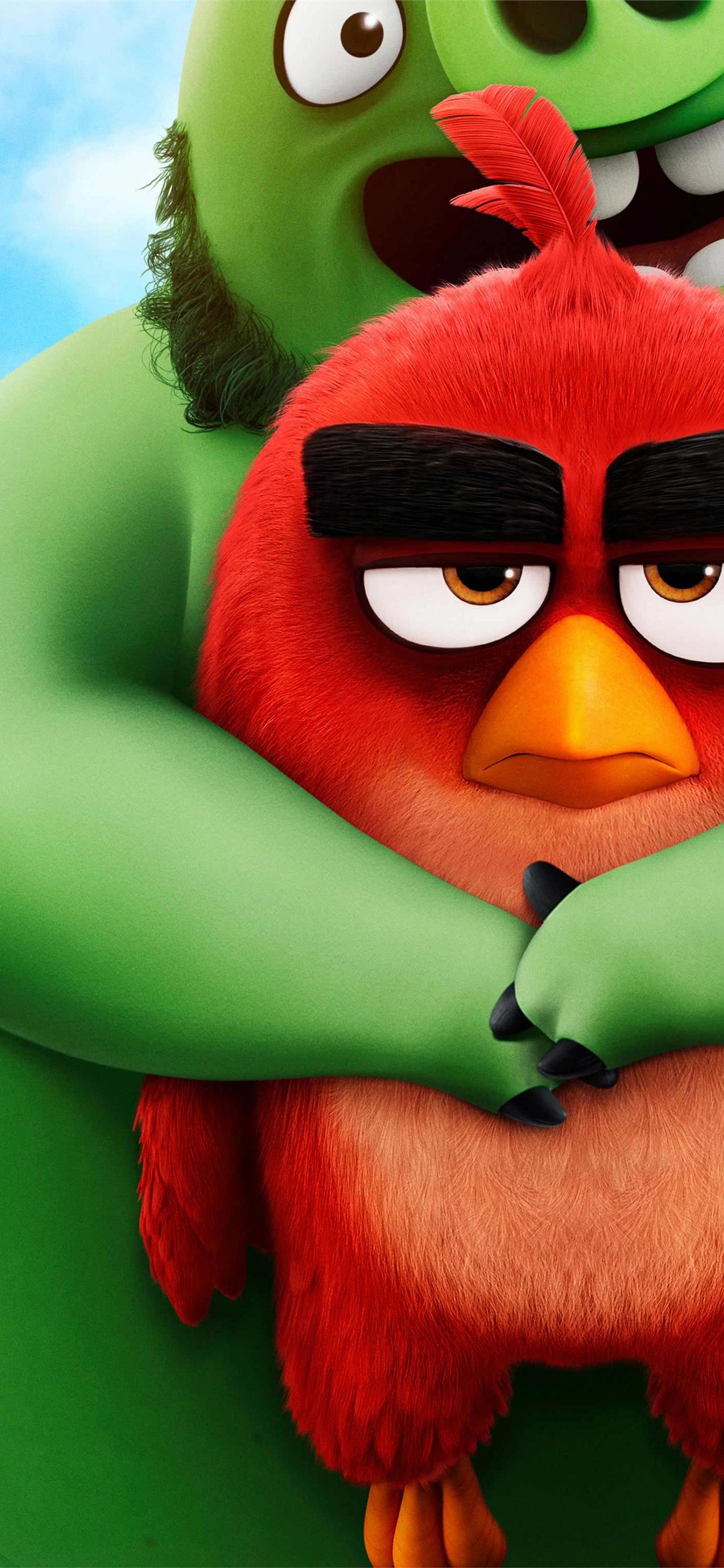 Angry Birds 2 Note10 iPhone wallpaper 