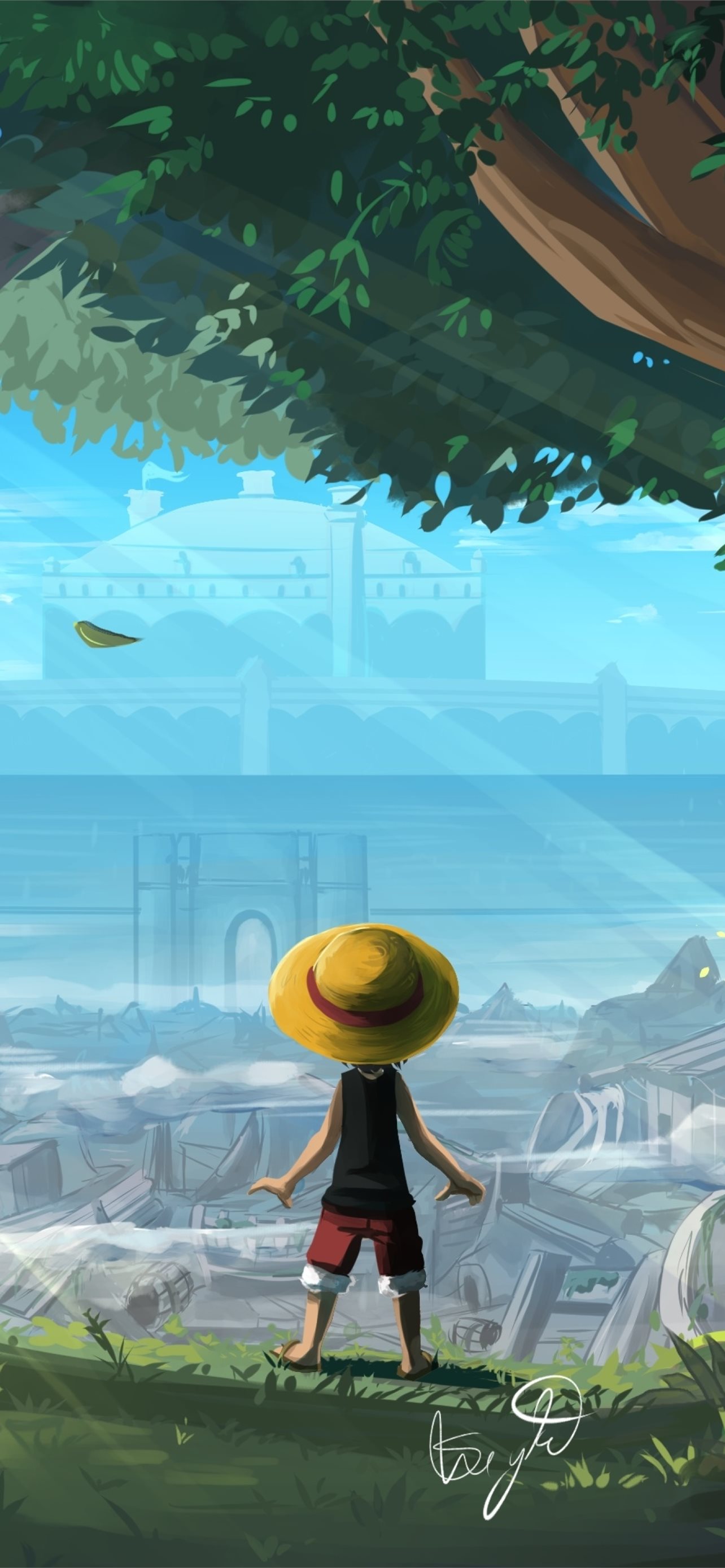 Luffy, one piece, HD phone wallpaper