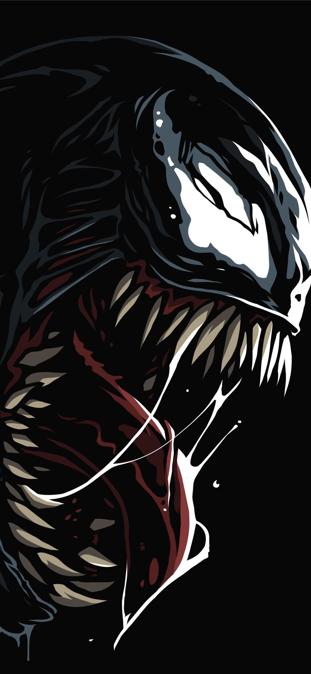 Venom Amoled 4k In Resolution iPhone wallpaper 