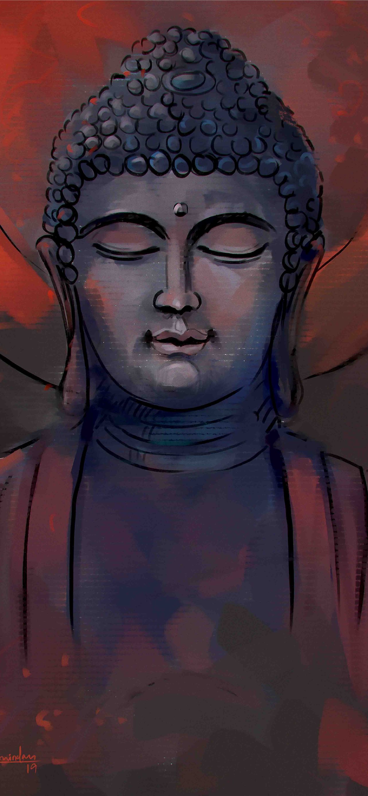 buddhism iPhone wallpaper 