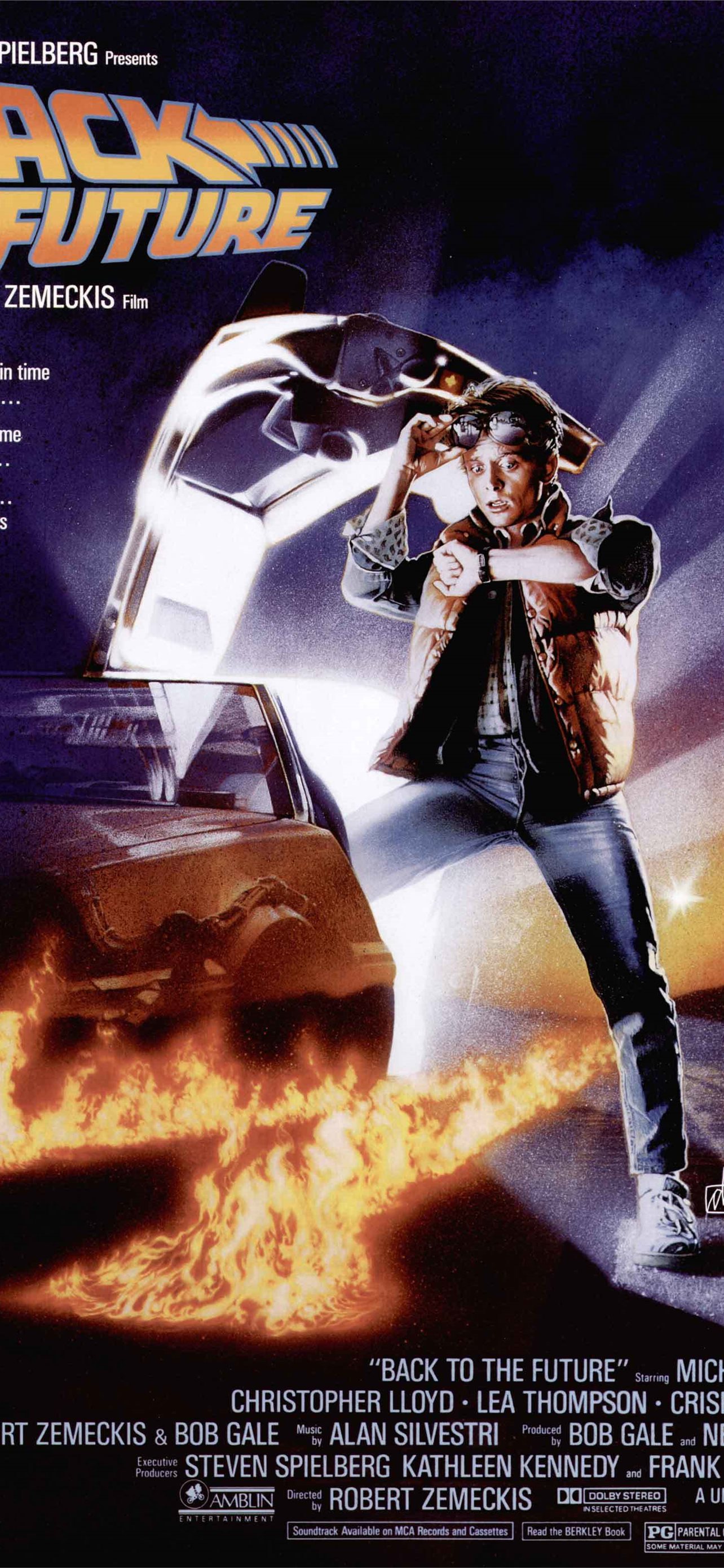 Back to the future 1440x3200  riphonewallpapers