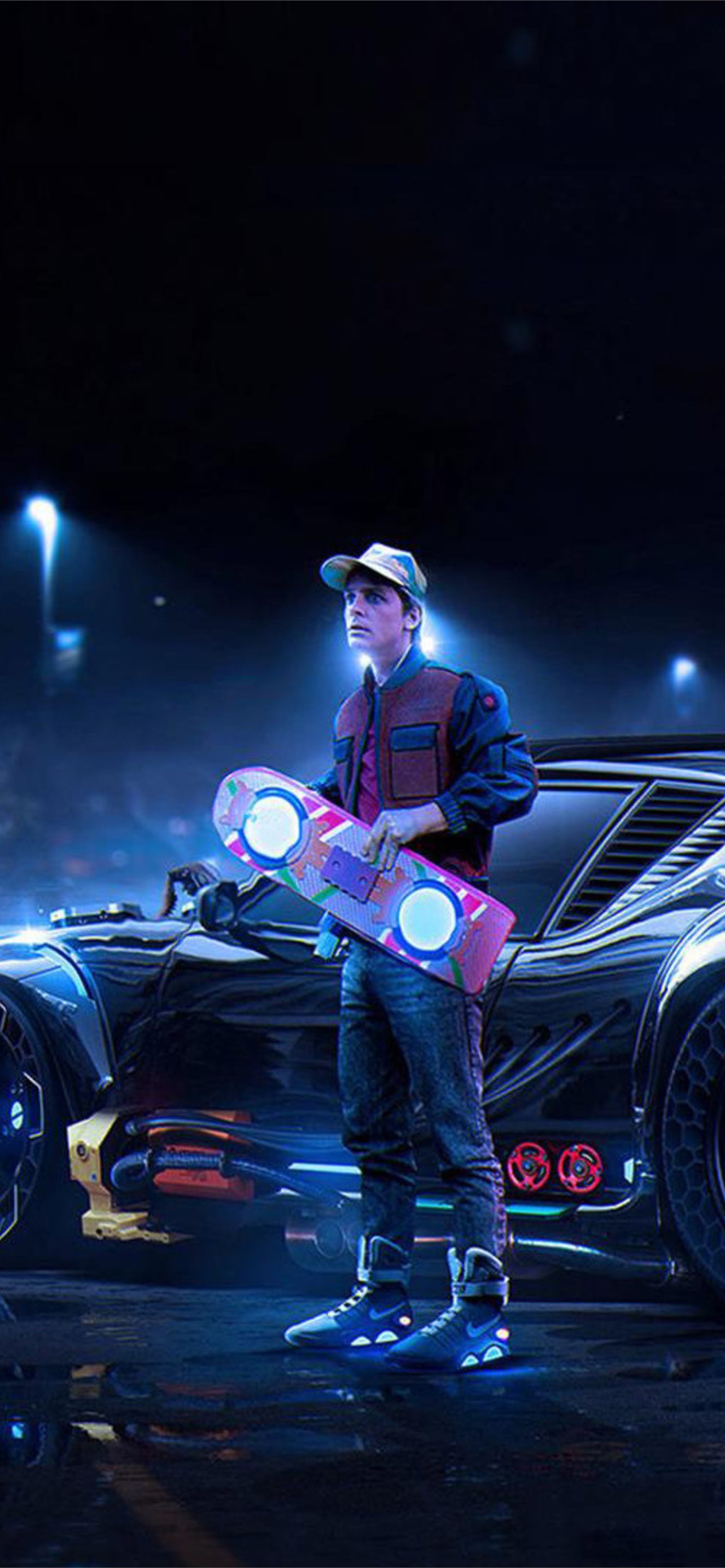 Back to the Future Part II Phone in 2020 iPhone 11 Wallpapers  Back to the  future Phone wallpaper Future wallpaper