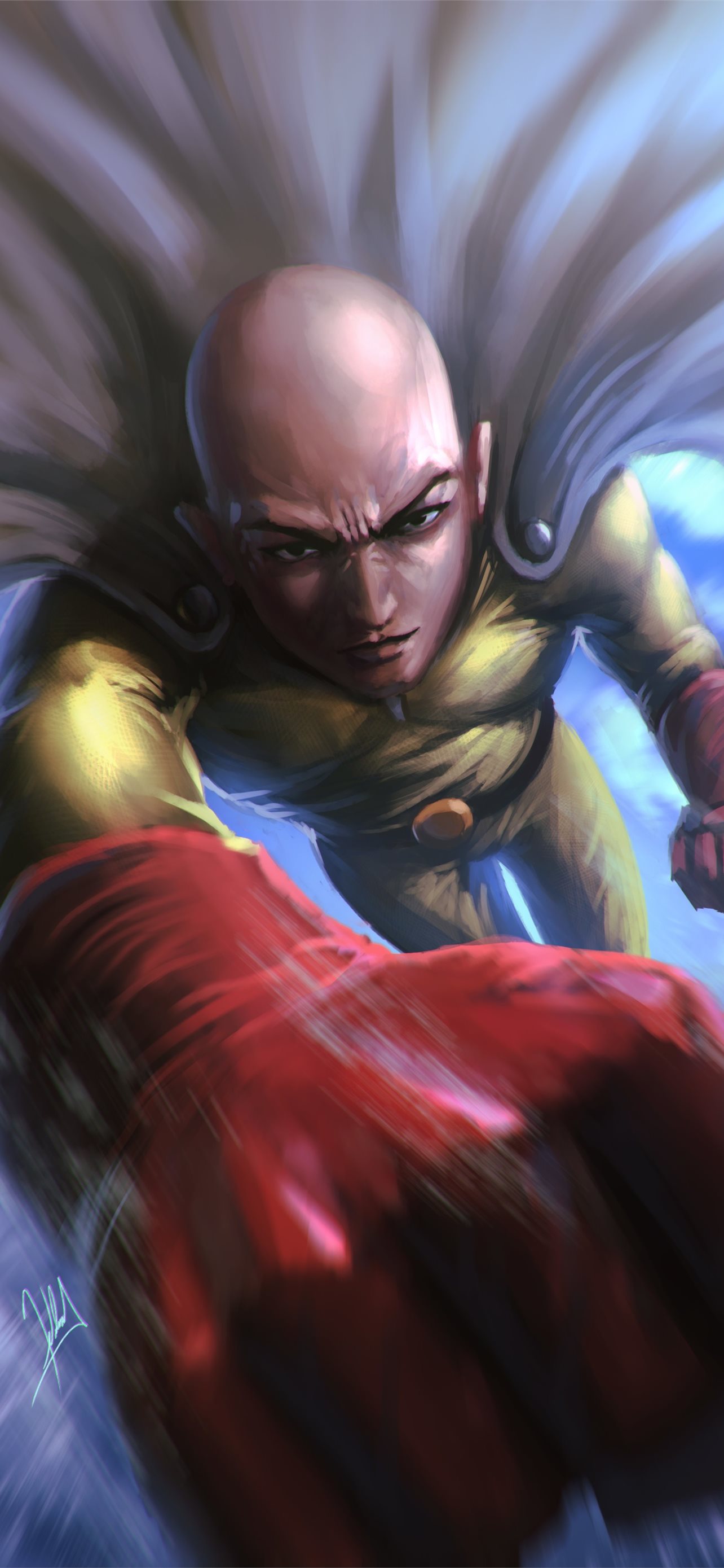 Best Saitama iPhone HD Wallpapers - iLikeWallpaper