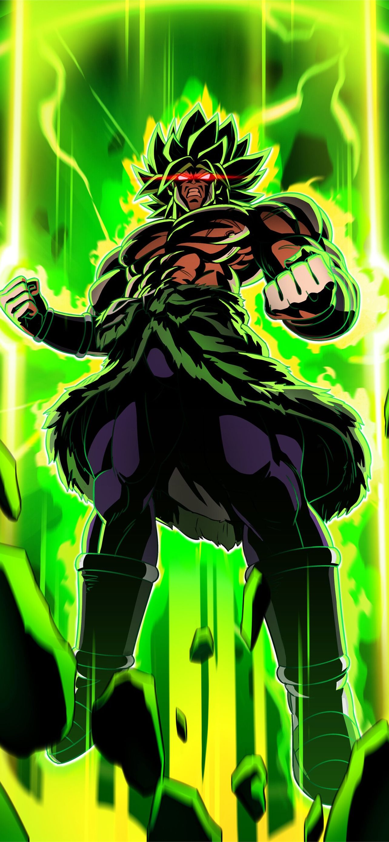 ULTRA Broly wallpaper DBLEGENDS by FusionGxD on DeviantArt