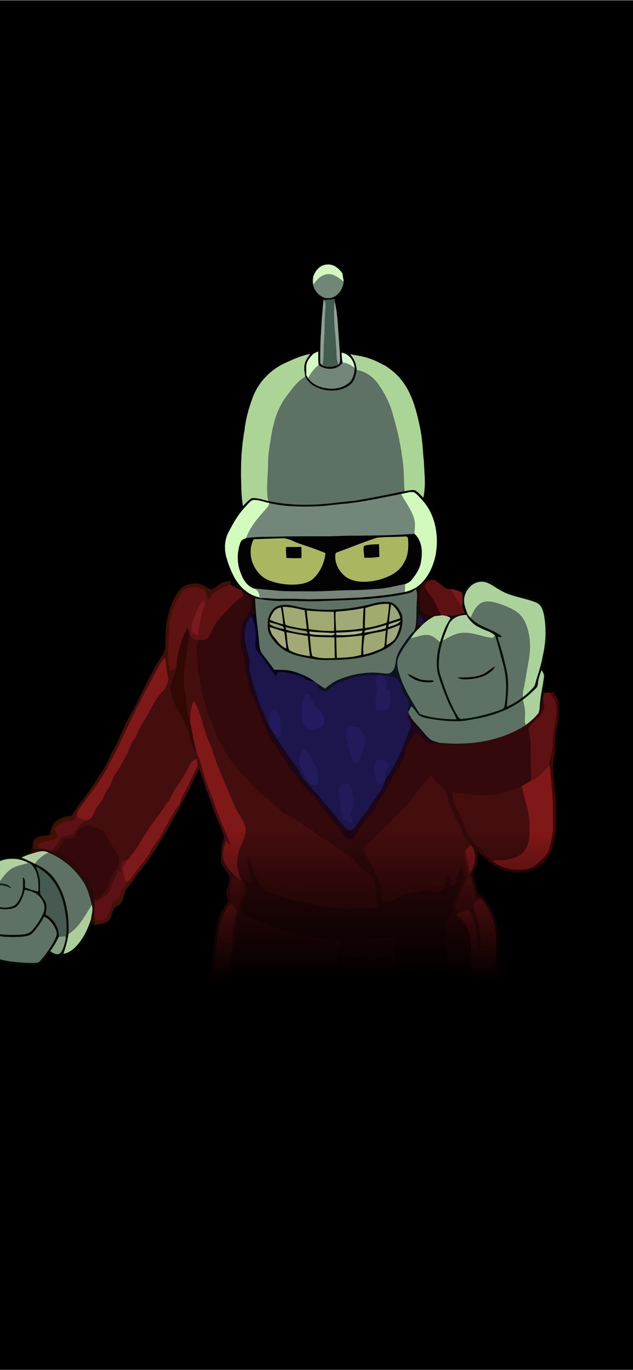 Bender Wallpaper for iPhone 11 Pro Max X 8 7 6  Free Download on  3Wallpapers