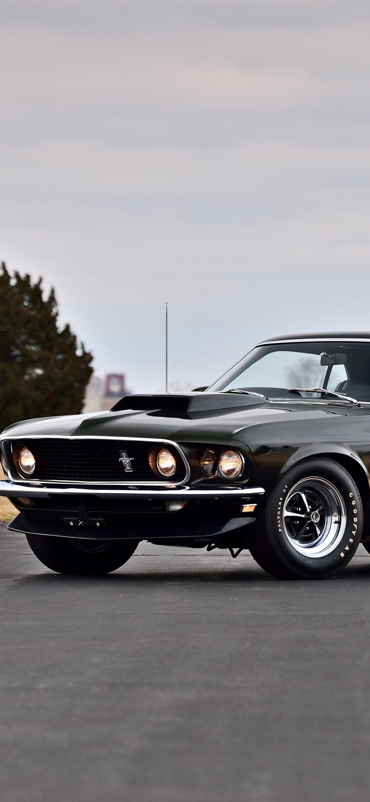 Ford Mustang Boss 429 Fastback Muscle Car Sony Xpe... iPhone wallpaper 